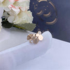 [Luxe]Boucles d'oreilles BEE LOVE en or rose et diamants