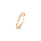[Luxe]BAGUE BEE LOVE OR ROSE DIAMANT