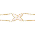 [Luxe]JEUX BRACELET WHITE MOP GOLD 1 DIAMOND