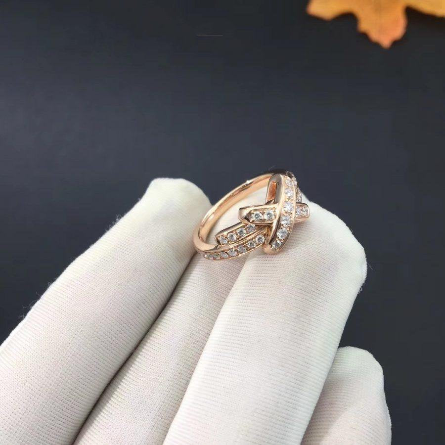 [リュクス]ジュー ドゥ リング ピンクゴールド ダイヤモンド