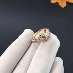 [リュクス]ジュー ドゥ リング ピンクゴールド ダイヤモンド