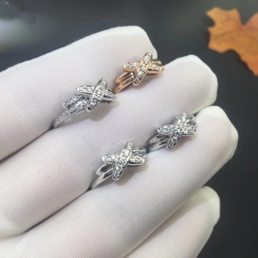 [Luxe]ジュー ドゥ シルバー ダイヤモンド リング