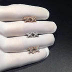 [Luxe]JEUX DE BOUCLES D'OREILLES DIAMANT
