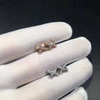 [Luxe]JEUX DE BOUCLES D'OREILLES DIAMANT