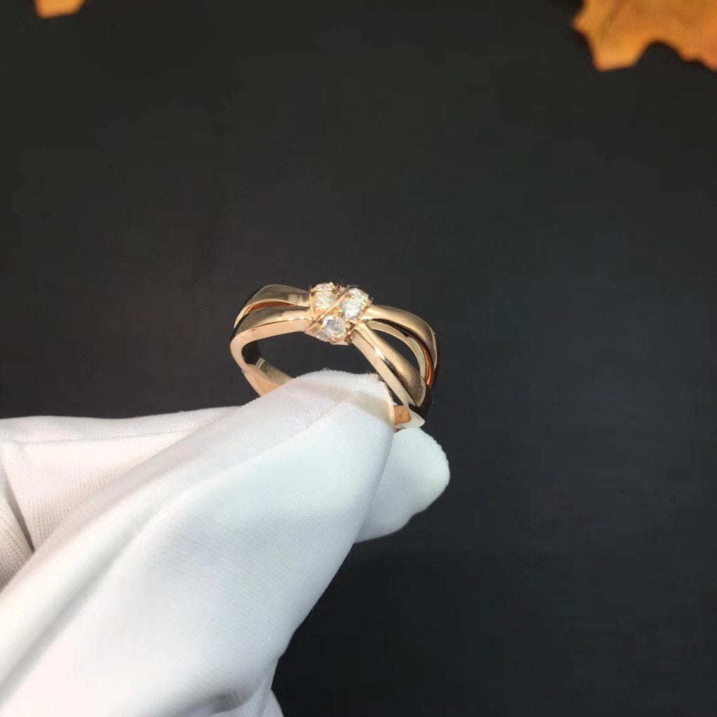 [Luxe]リアン リング ピンクゴールド ダイヤモンド