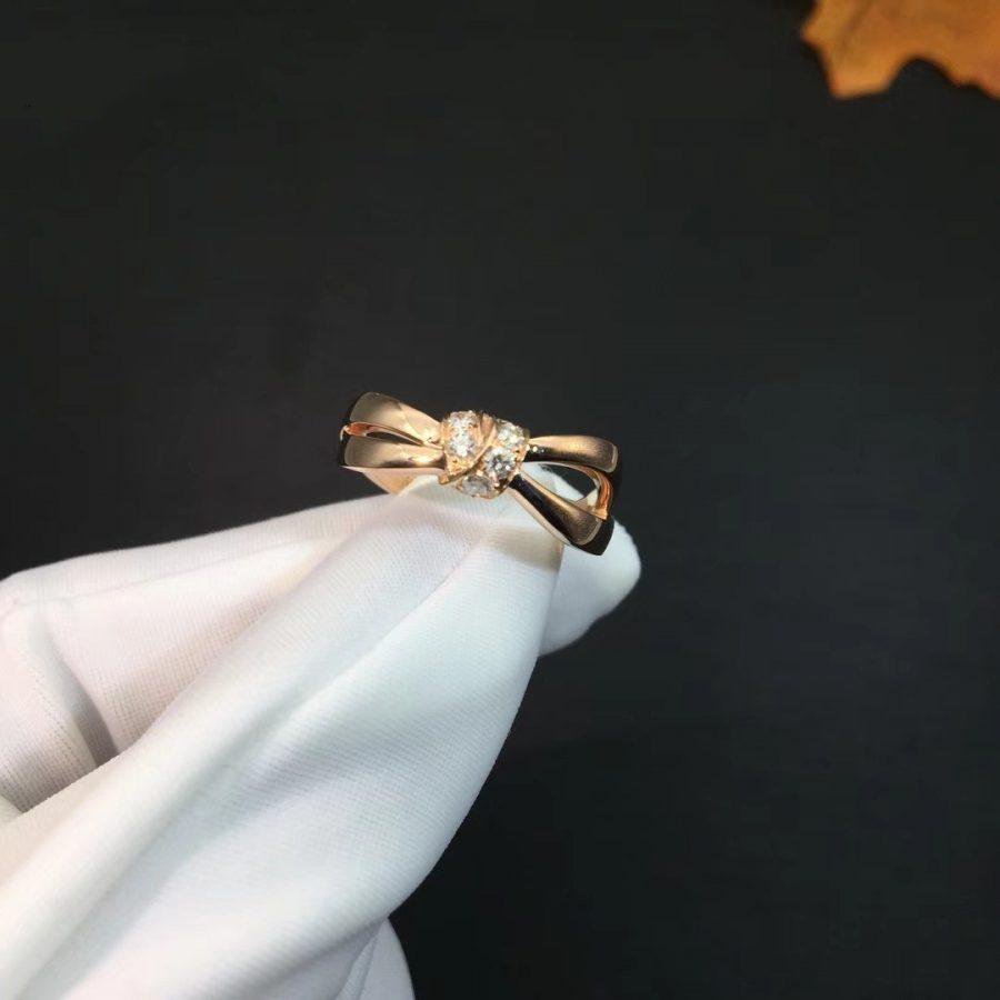 [Luxe]リアン リング ピンクゴールド ダイヤモンド