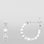 [Luxe]中空デザイン 四つ葉のクローバー フラワーシェイプリング