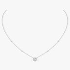[LUXE]Diamond Necklace 0,20ct Brilliant Shape Joy