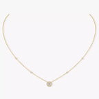 [LUXE]Diamond Necklace 0,20ct Brilliant Shape Joy