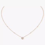 [LUXE]Diamond Necklace 0,20ct Brilliant Shape Joy