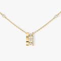 [LUXE]CHAIN MOVE ROMANE PEDAND NECKLACE
