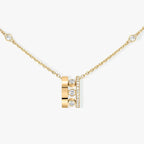 [LUXE]CHAIN MOVE ROMANE PEDAND NECKLACE