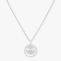[LUXE]LUCKY MOVE MM SILVER DIAMOND NECKLACE