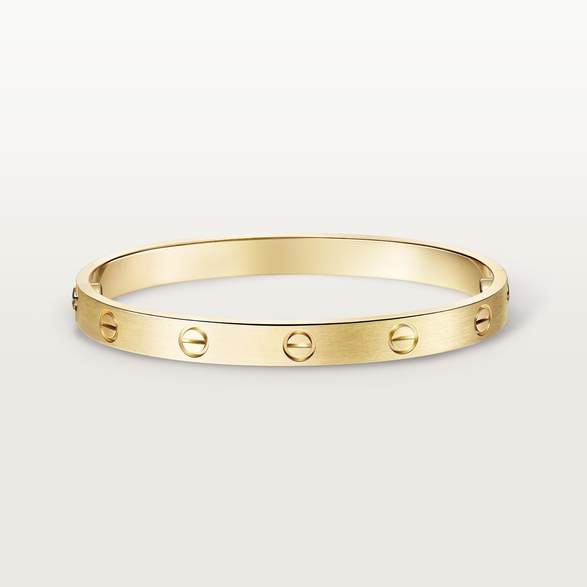 [Luxe Jewelry]LOVE BRACELET 6.1MM BRUSHED
