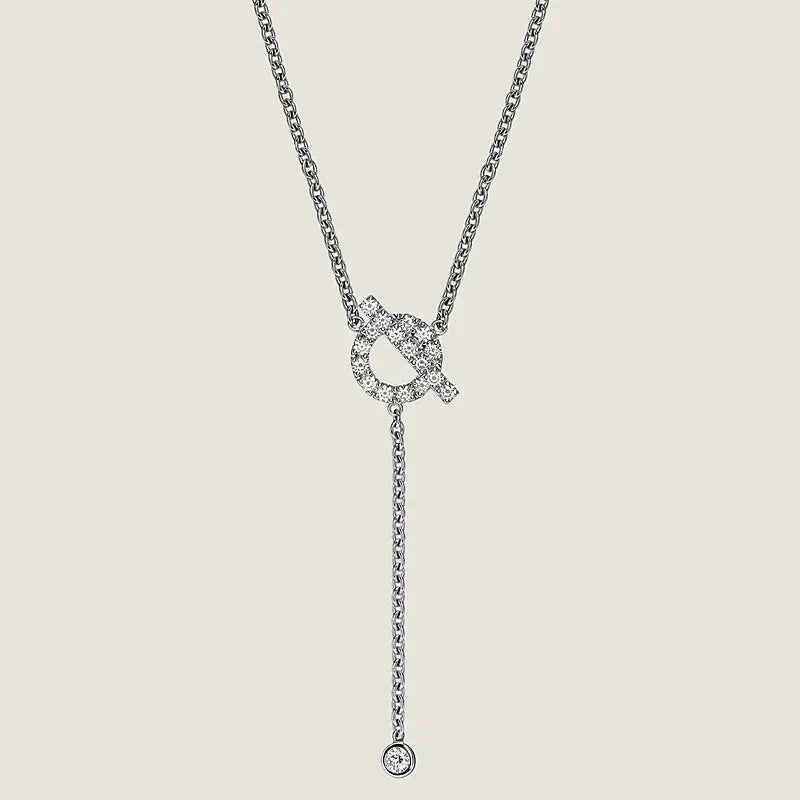 [Luxe] COLLIER FINESSE ARGENT DIAMANT