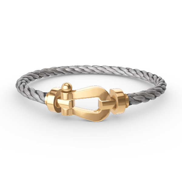 [Luxe]FORCE ラージホースシュー ダイヤモンドなしブレスレット ゴールド
