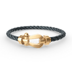 [Luxe]FORCE LARGE HORSESHOE NO DIAMOND BRACELET GOLD