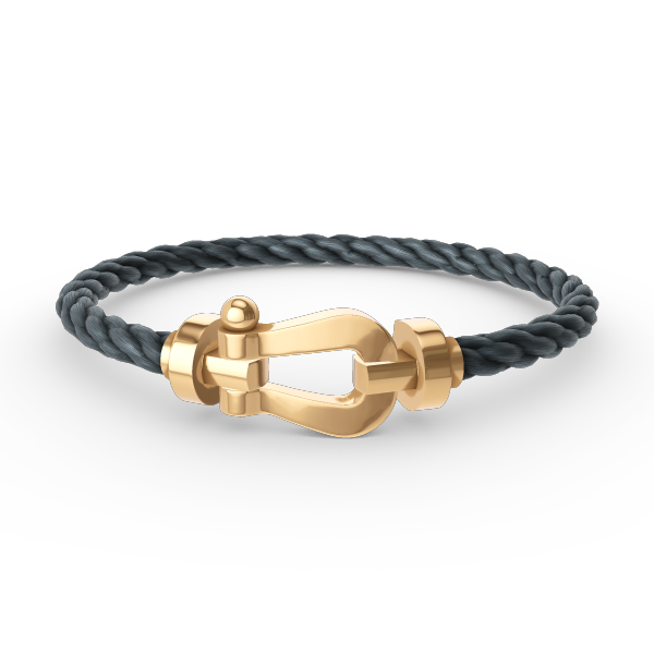 [Luxe]FORCE ラージホースシュー ダイヤモンドなしブレスレット ゴールド