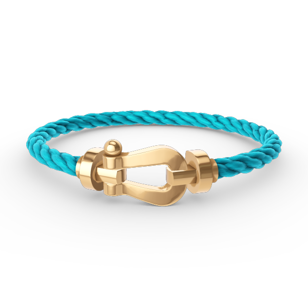 [Luxe]FORCE ラージホースシュー ダイヤモンドなしブレスレット ゴールド