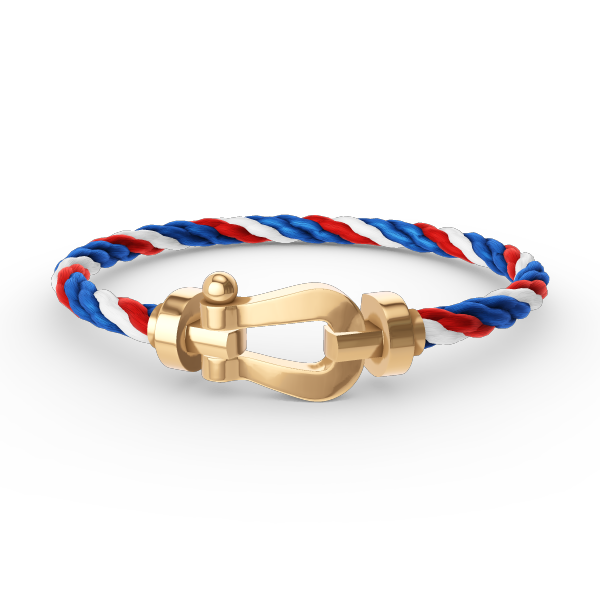 [Luxe]FORCE ラージホースシュー ダイヤモンドなしブレスレット ゴールド