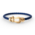 [LUXE]Force Horseshoe & Clover 5 Motifs Bracelet Stack Set