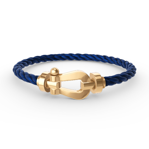 [Luxe]FORCE ラージホースシュー ダイヤモンドなしブレスレット ゴールド