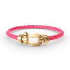 [Luxe]FORCE LARGE HORSESHOE NO DIAMOND BRACELET GOLD