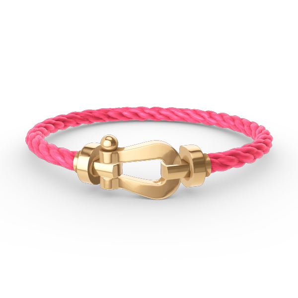 [Luxe]FORCE ラージホースシュー ダイヤモンドなしブレスレット ゴールド