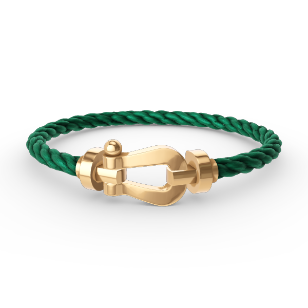 [Luxe]FORCE ラージホースシュー ダイヤモンドなしブレスレット ゴールド