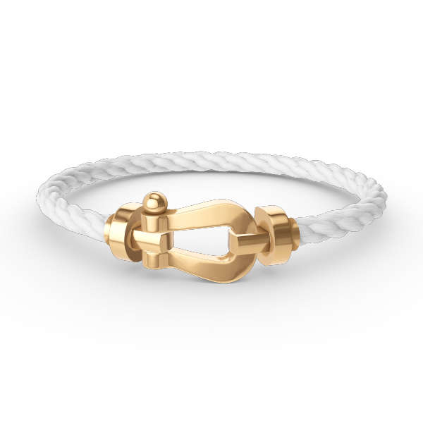 [Luxe]FORCE ラージホースシュー ダイヤモンドなしブレスレット ゴールド
