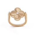 [Luxe]CLOVER RIVERSIBLE ROSE GOLD RING