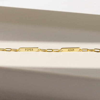 Mini Name Bar Necklace