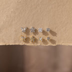Pave Assortment Flat Back Set