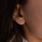 Butterfly Birthstone Flatback Studs