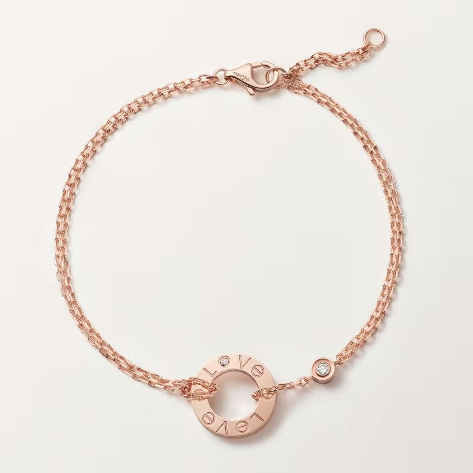 [Luxe Jewelry]LOVE BRACELET 2 DIAMOND