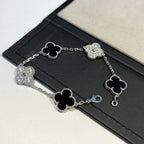 [Luxe] CLOVER 5 MOTIF ONYXS BRACELET COLLECTION