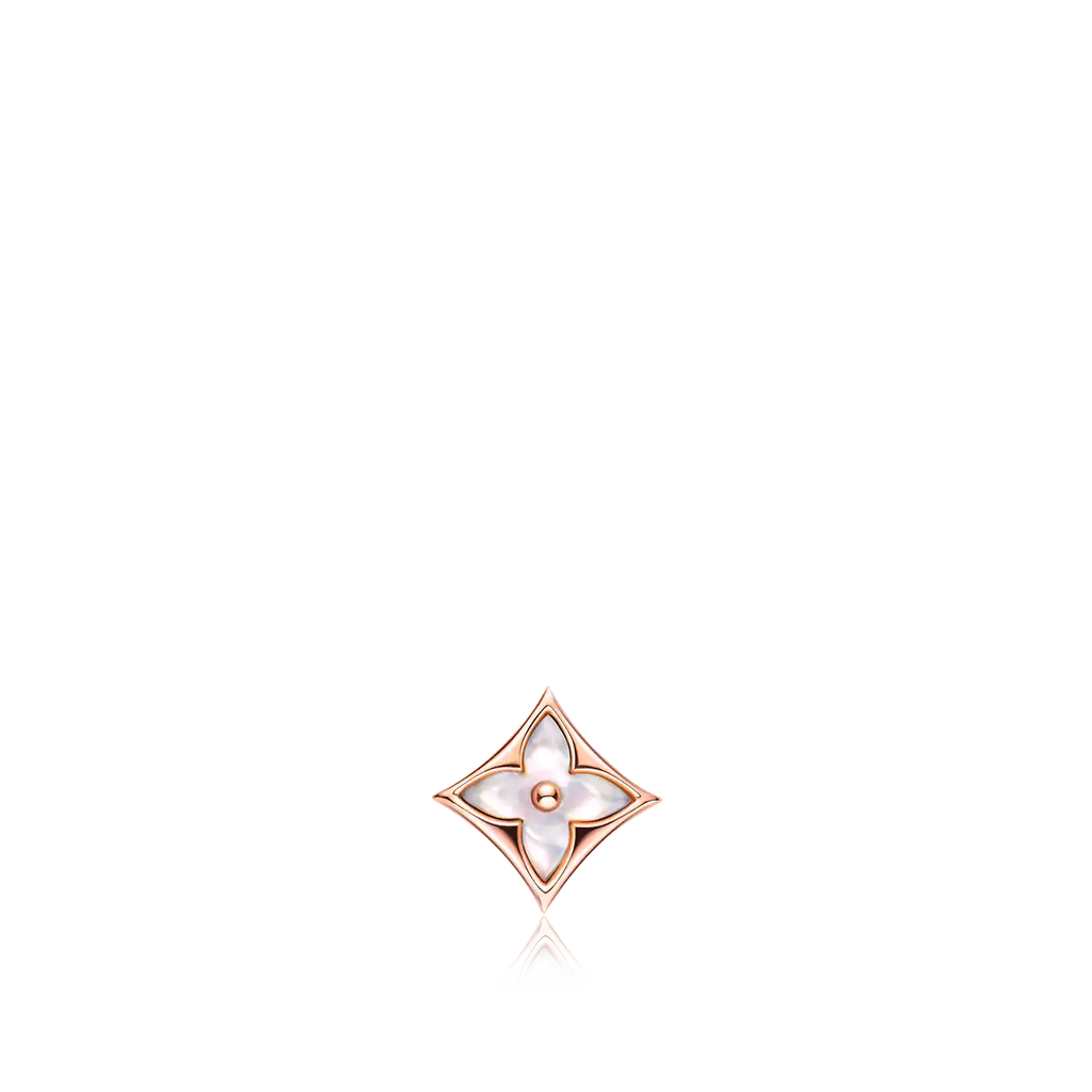 [Luxe]Boucles d'oreilles étoile en or rose