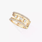 [LUXE]Move 10th Diamond Ring in Gold