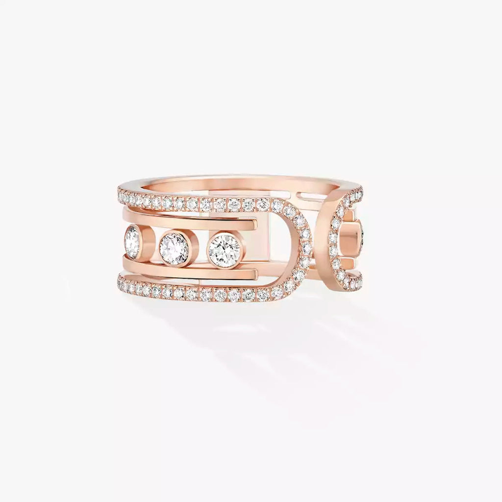 [LUXE]Move 10th Diamond Ring in Gold