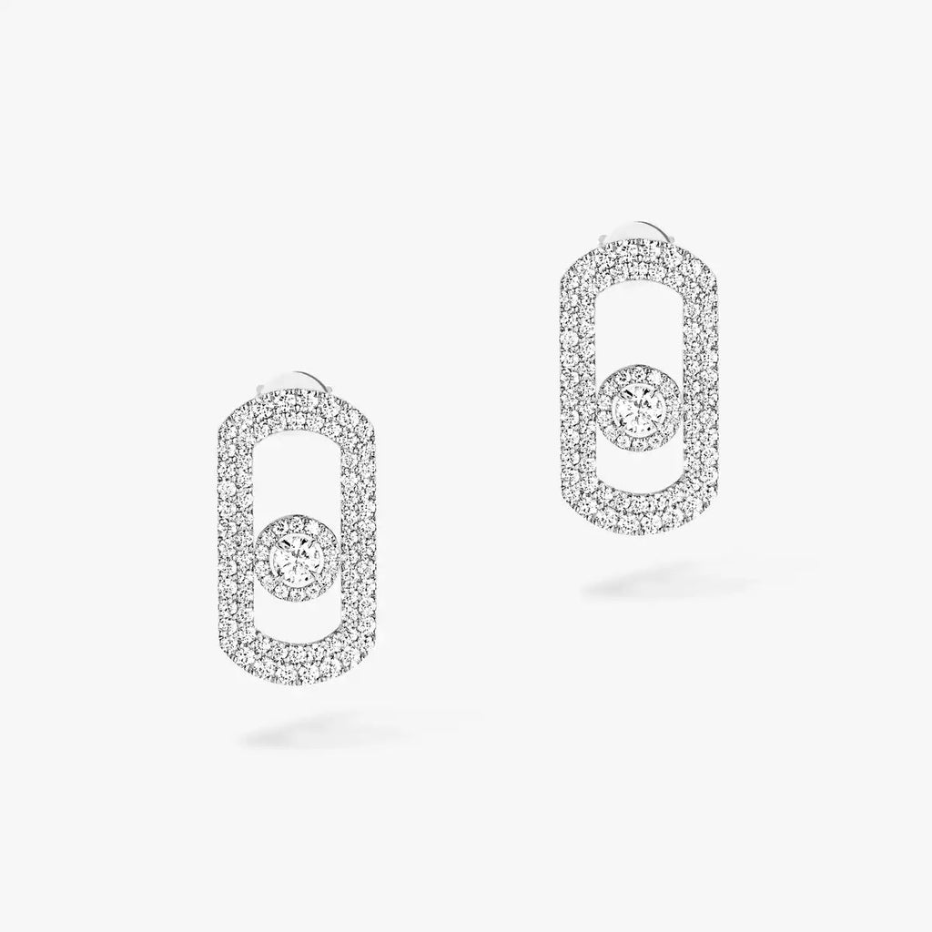 [LUXE]So Move Pave_-Set Diamond Earrings in Silver