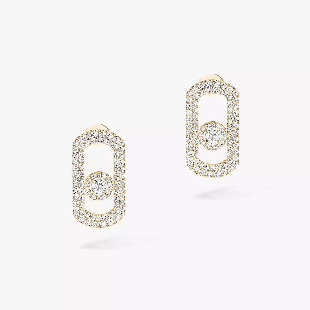 [LUXE]So Move Pave_-Set Diamond Earrings in Silver