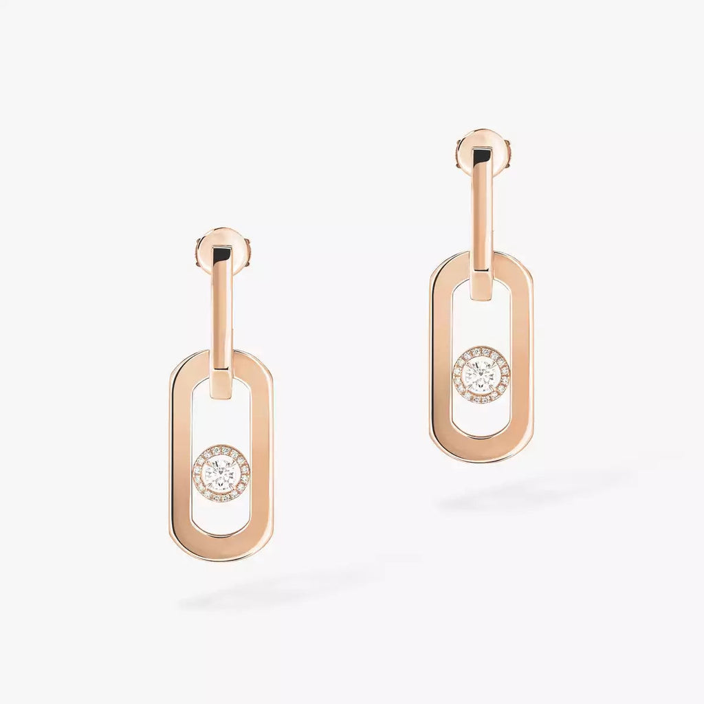 [LUXE] So Move XL Diamond Hoop Earring