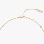 [LUXE]Lucky Eye Diamond Necklace in Rose Gold and Turquoise