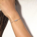 [LUXE]Move Uno Diamond Bracelet
