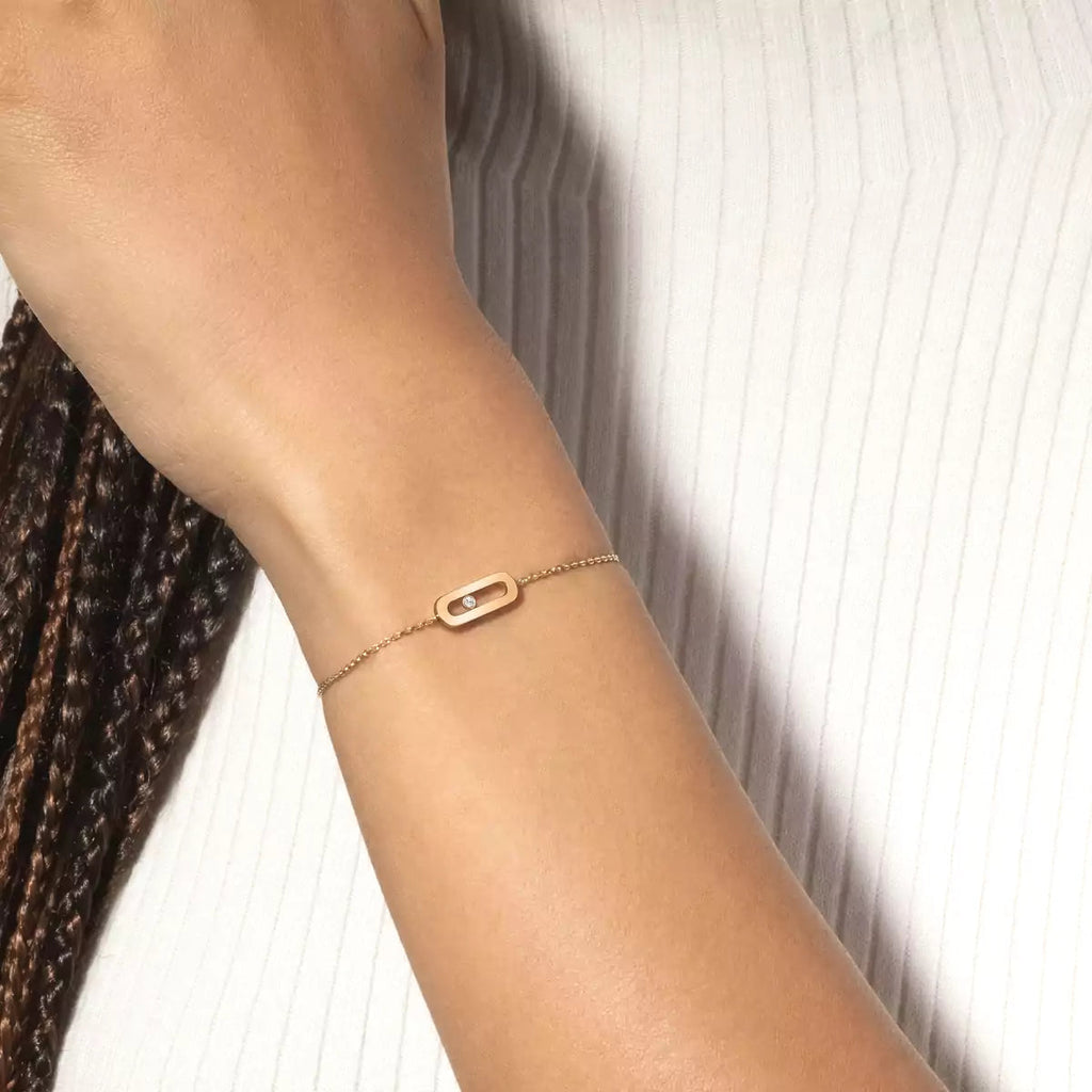 [LUXE]Move Uno Diamond Bracelet