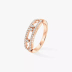 [LUXE] Baby Move Gold Diamond Pave_ Ring