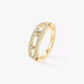 [LUXE] Baby Move Gold Diamond Pave_ Ring