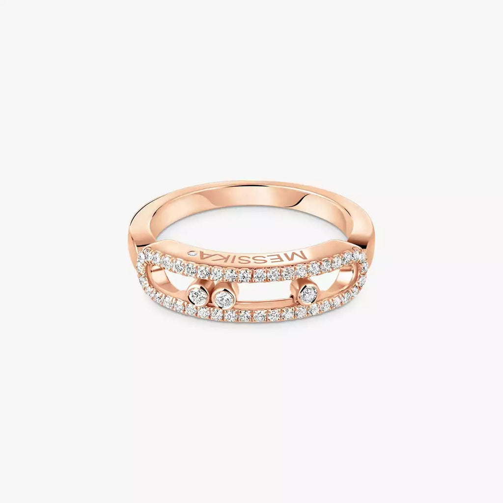 [LUXE] Baby Move Gold Diamond Pave_ Ring