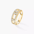 [LUXE] Move Gold Diamond Pave_ Ring