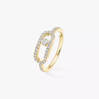 [LUXE]Move Uno Diamond Ring in Gold